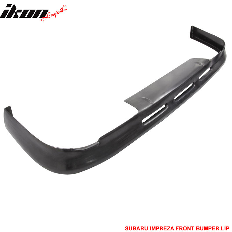 Fits 97-01 Subaru Impreza & WRX P1 Style Front Bumper Lip Spoiler Unpainted PU