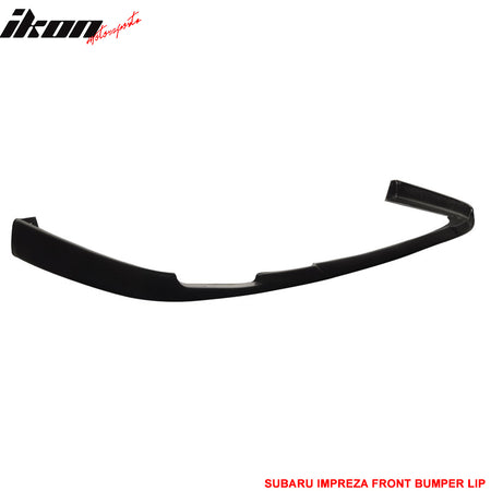 Fits 97-01 Subaru Impreza STI Style GC8 Front Bumper Lip Unpainted PU Spoiler