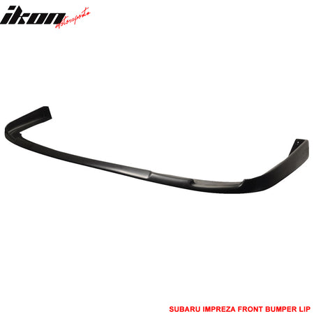 Fits 97-01 Subaru Impreza STI Style GC8 Front Bumper Lip Unpainted PU Spoiler