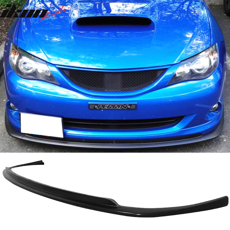 2008-2010 Subaru Impreza WRX Premium CS Style PU Front Bumper Lip