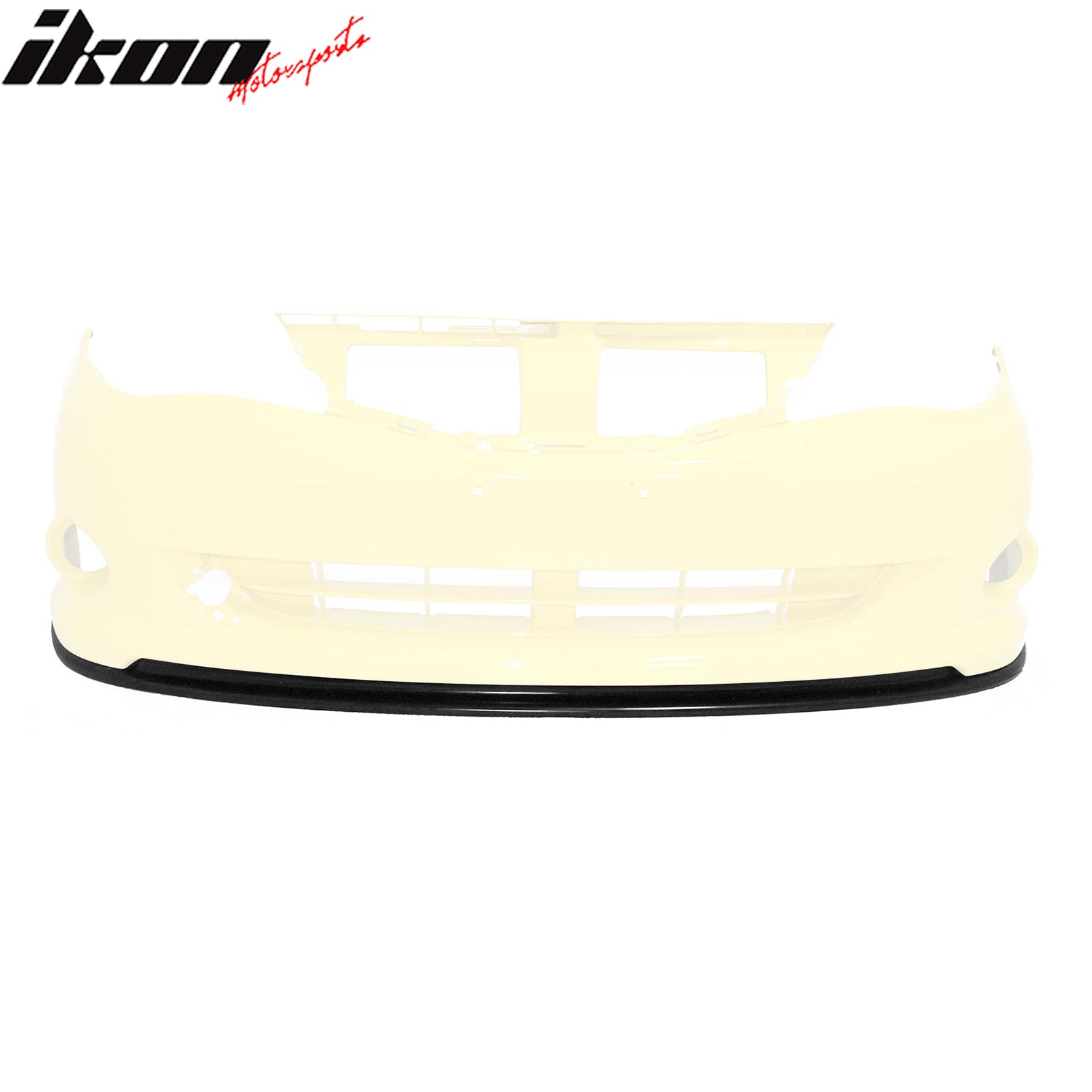 Fits 08-10 Subaru Impreza WRX Premium Front Bumper Lip Chin Spoiler STI Style PU