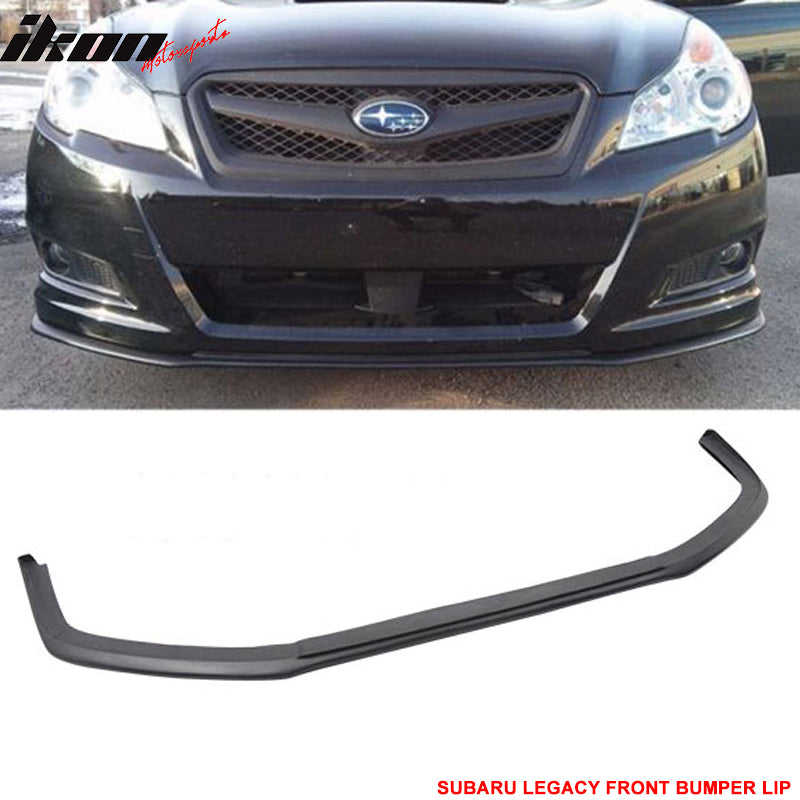 2010-2012 Subaru Legacy Sedan V-Limited Front Bumper Lip Spoiler PU