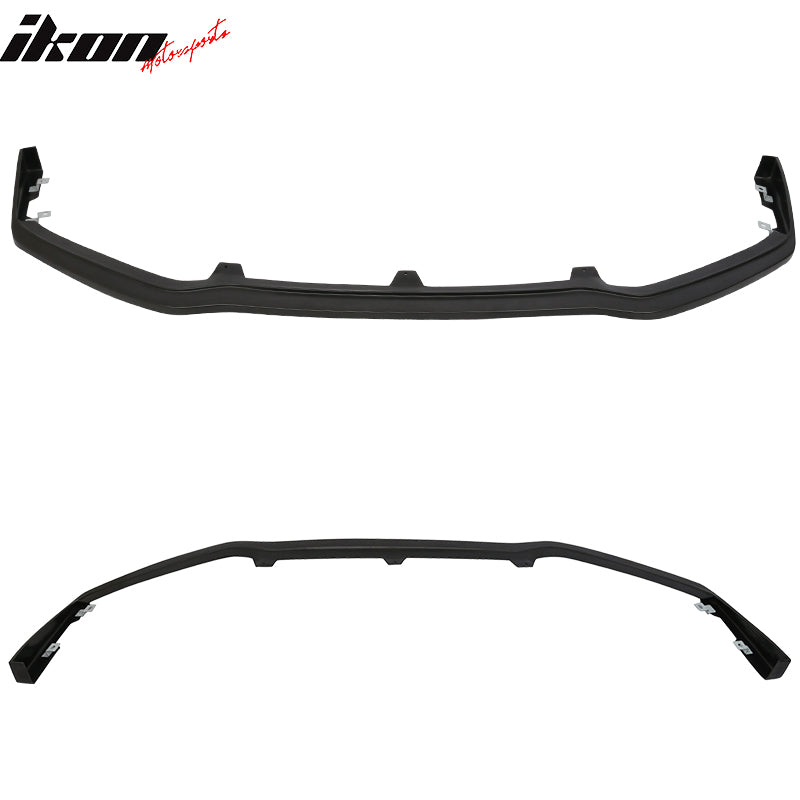 Fits 13-14 Subaru Legacy STI Style Front Bumper Lip Spoiler Unpainted Black PU