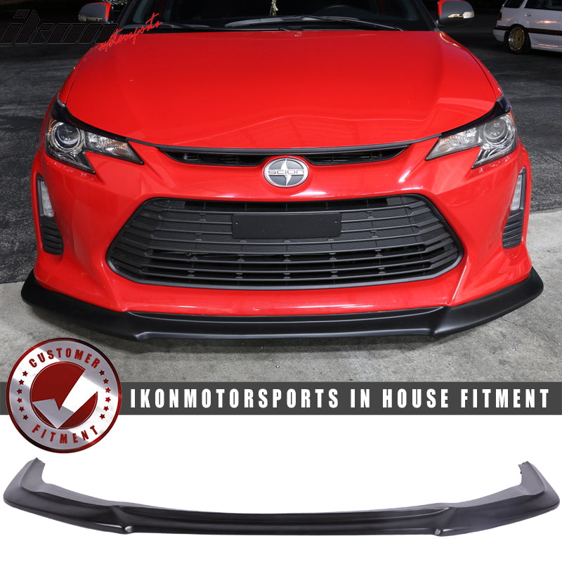 2014-2016 Scion tC GT Style Front Bumper Lip Chin Spoiler Splitter PU