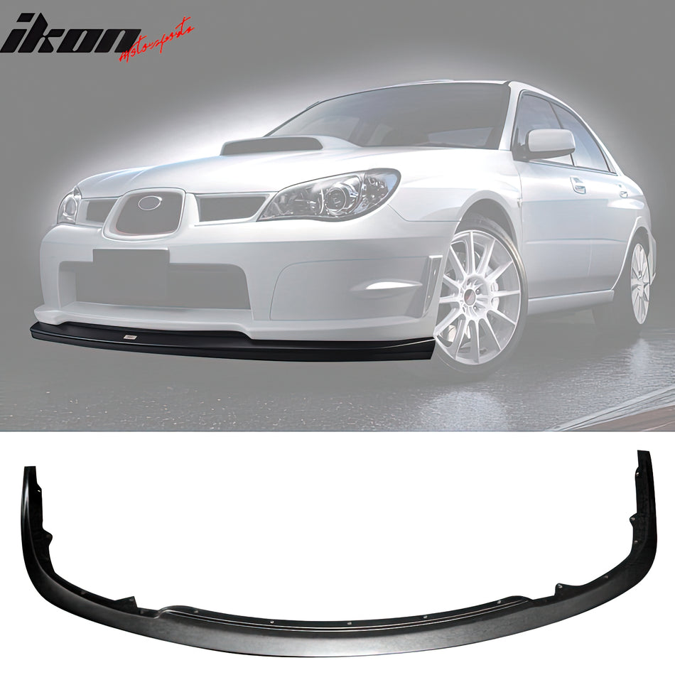 2006-2007 Subaru Impreza WRX STI CS1 Style Front Bumper Lip Guard - PU