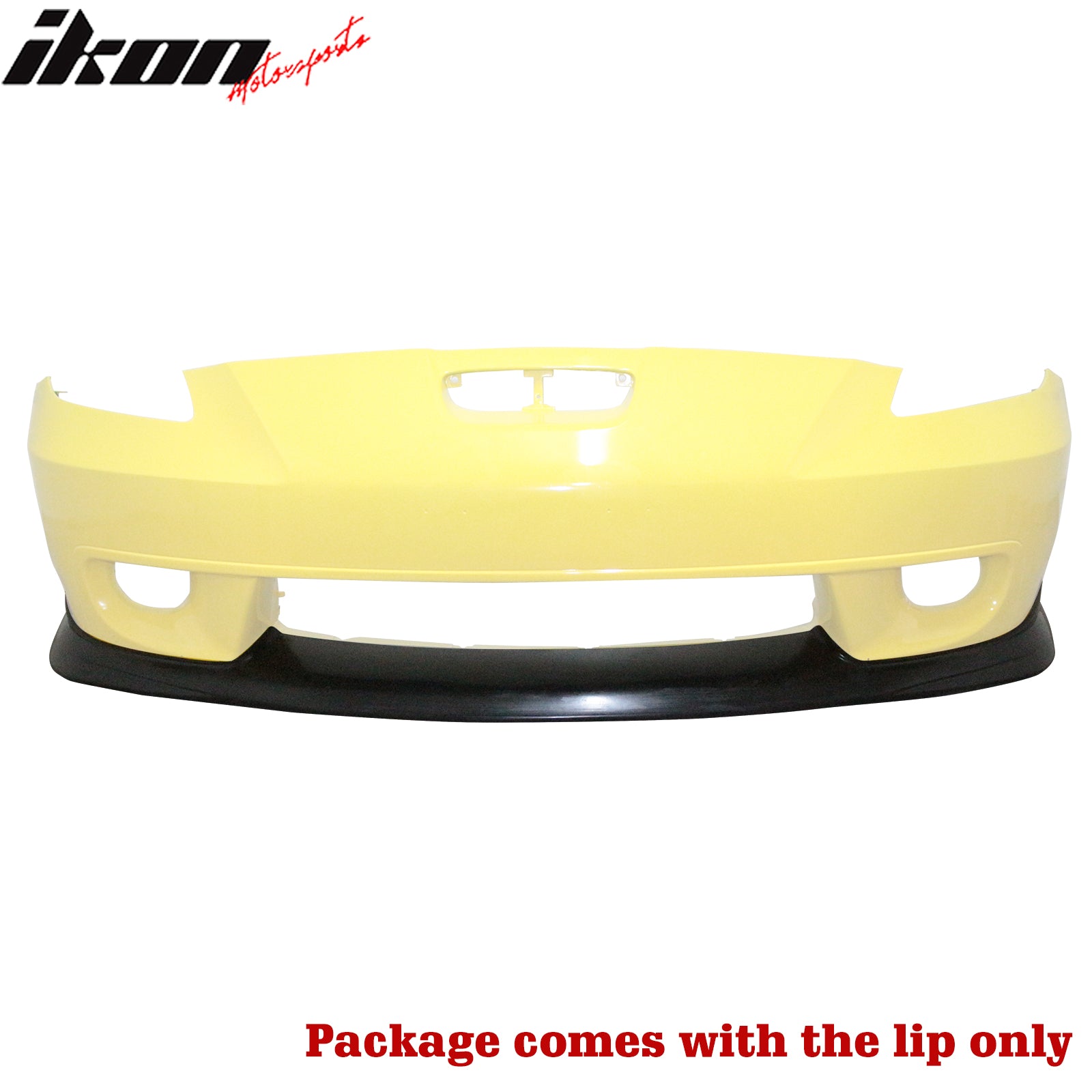 Fits 00-02 Toyota Celica JDM Style Front Bumper Lip Spoiler Unpainted Black PU