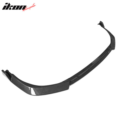 IKON MOTORSPORTS, 3PCS Front Bumper Lip Compatible With 2021-2023 Toyota Camry SE, Front Bumper Lip Spoiler Splitter Kit IKON Style PP