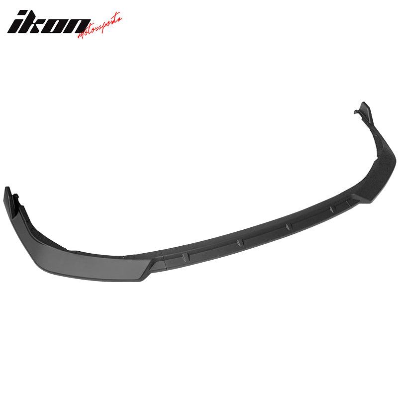 IKON MOTORSPORTS, 3PCS Front Bumper Lip Compatible With 2021-2023 Toyota Camry SE, Front Bumper Lip Spoiler Splitter Kit IKON Style PP