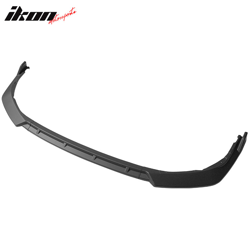 IKON MOTORSPORTS, 3PCS Front Bumper Lip Compatible With 2021-2023 Toyota Camry SE, Front Bumper Lip Spoiler Splitter Kit IKON Style PP