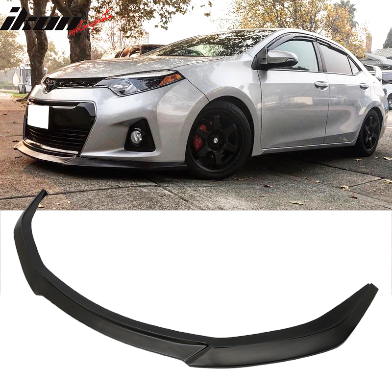 2014-2016 Toyota Corolla S Model GT Style Front Lip Splitter Spoiler