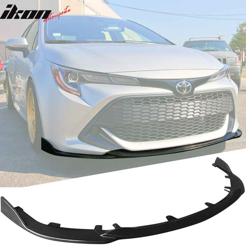 2019-2022 Toyota Corolla 5Door TS Front Bumper Lip Chin Spoiler PU