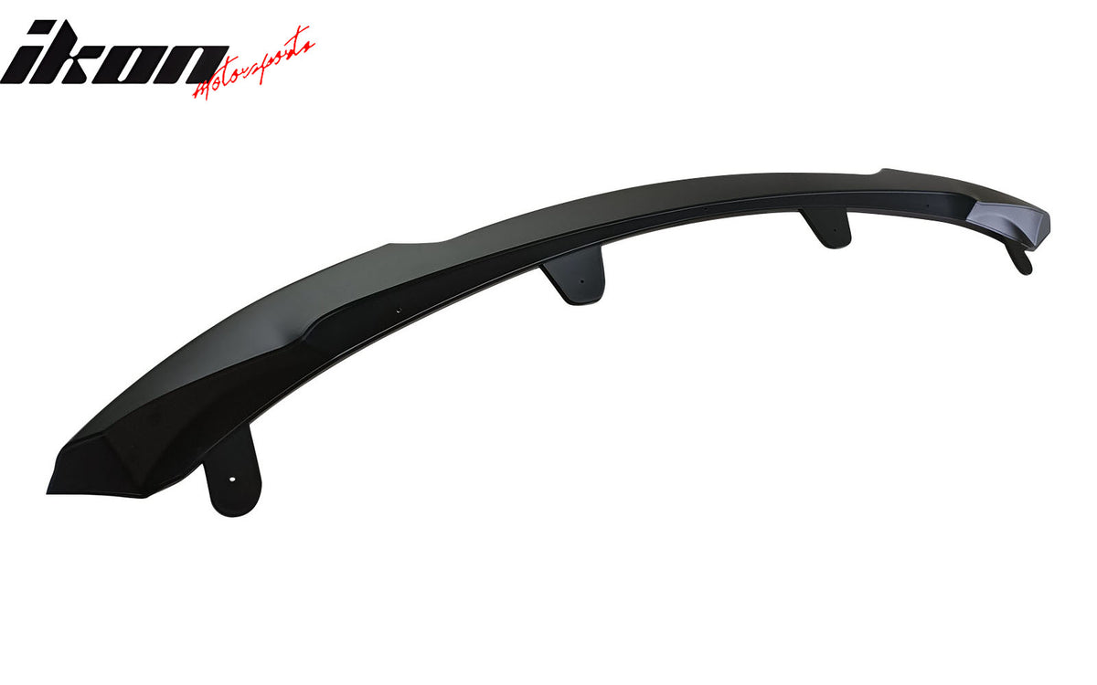 For 22-23 Toyota Corolla Auris Front Bumper Lip ABS Spoiler Matte Black Splitter