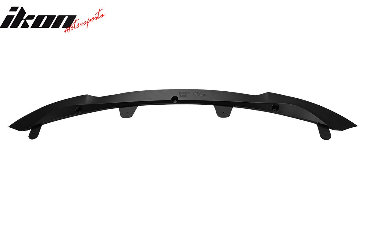 For 22-23 Toyota Corolla Auris Front Bumper Lip ABS Spoiler Matte Black Splitter