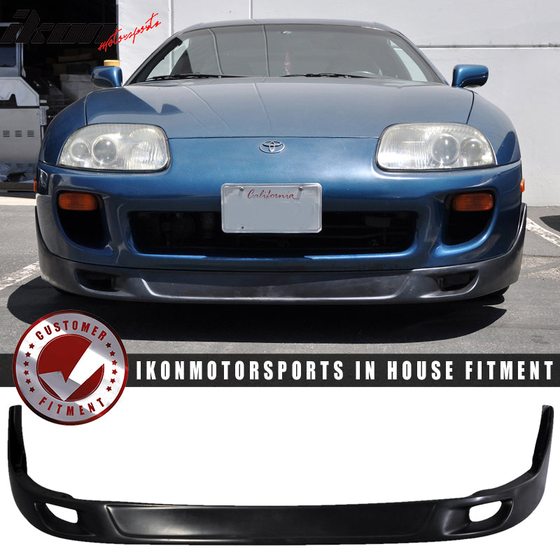 1993-1998 Toyota Supra JDM Style Unpainted Front Bumper Lip Spoiler PU