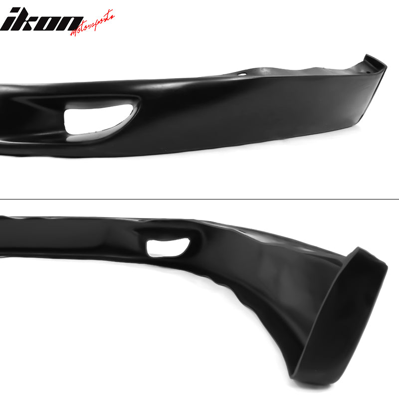 Fits 93-98 Toyota Supra V2 Style Front Bumper Lip Spoiler Splitter Unpainted PU