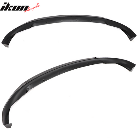 Fits 20-24 Tesla Model Y IKON Style Front Bumper Lip Spoiler - Carbon Fiber