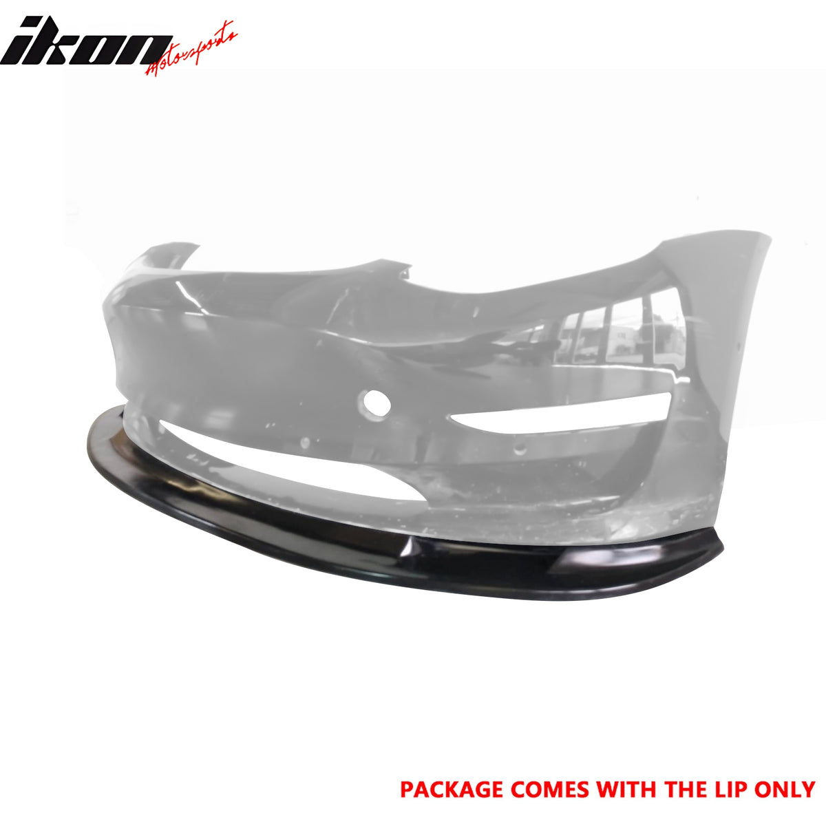 Fits 17-23 Tesla Model 3 MDA Style PU Front Bumper Lip Under Spoiler Unpainted