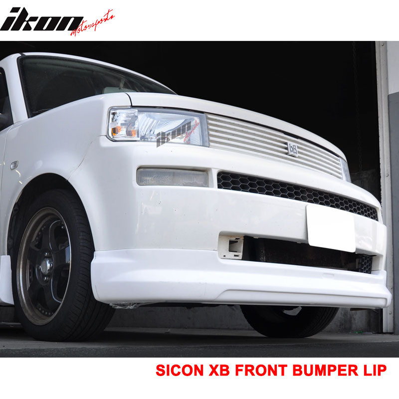 Fits 04-06 Scion xB K Style Front Bumper Lip Chin Splitter Spoiler Unpainted PU