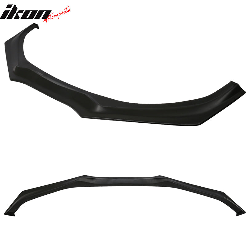 Fits 17-20 Toyota 86 GT86 FT86 GT Style Unpainted Black Front Bumper Lip - PU