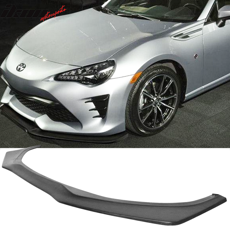 2017-2020 Toyota 86 IKON V6 Style Front Bumper Lip Spoiler PU