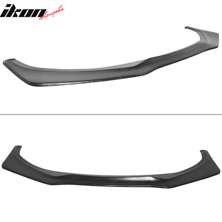 Fits 17-20 Toyota 86 GT86 FT86 IKON Style Unpainted Black Front Bumper Lip - PU