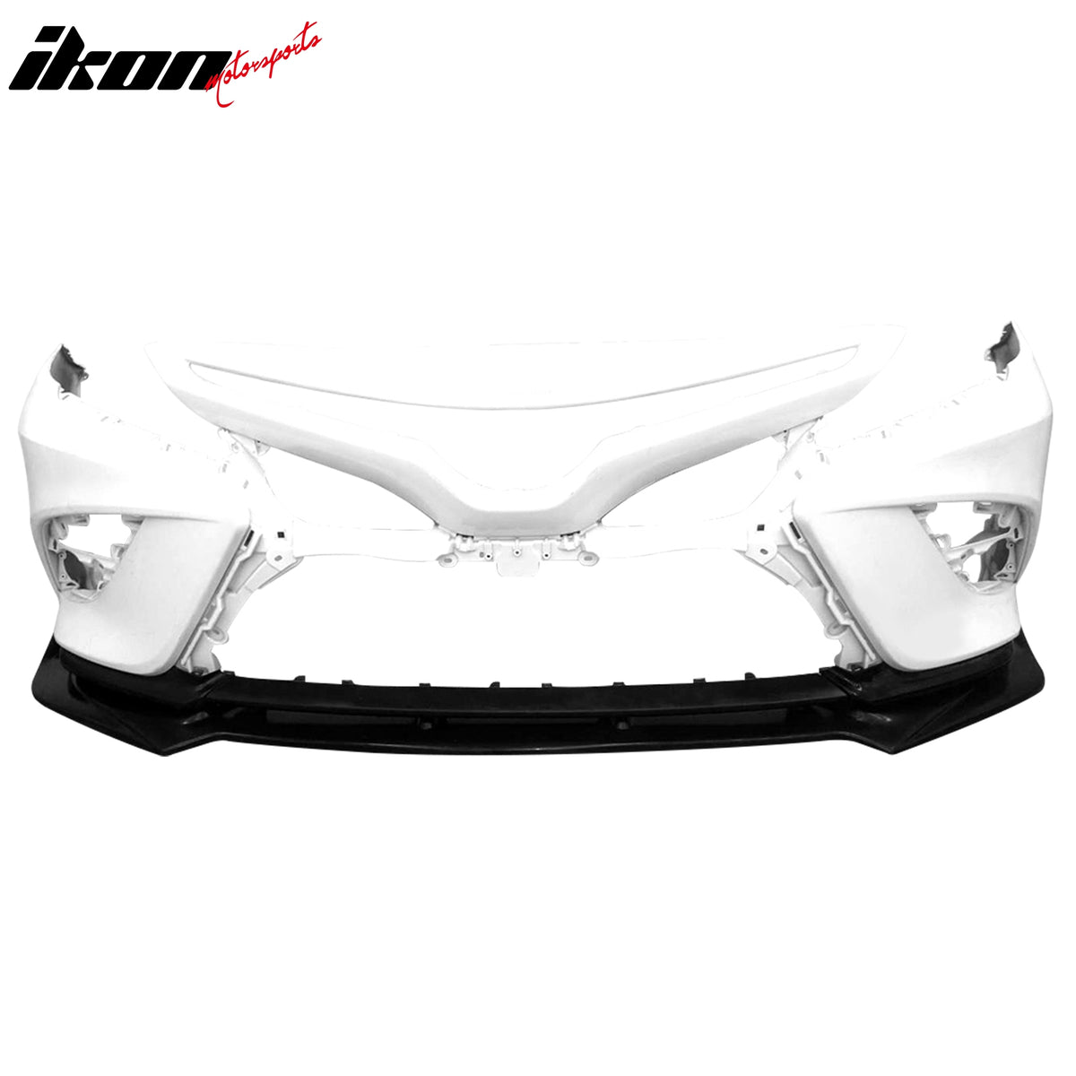 Fits 18-20 Toyota Camry SE XSE GT Style PU Front Bumper Lip Spoiler Unpainted