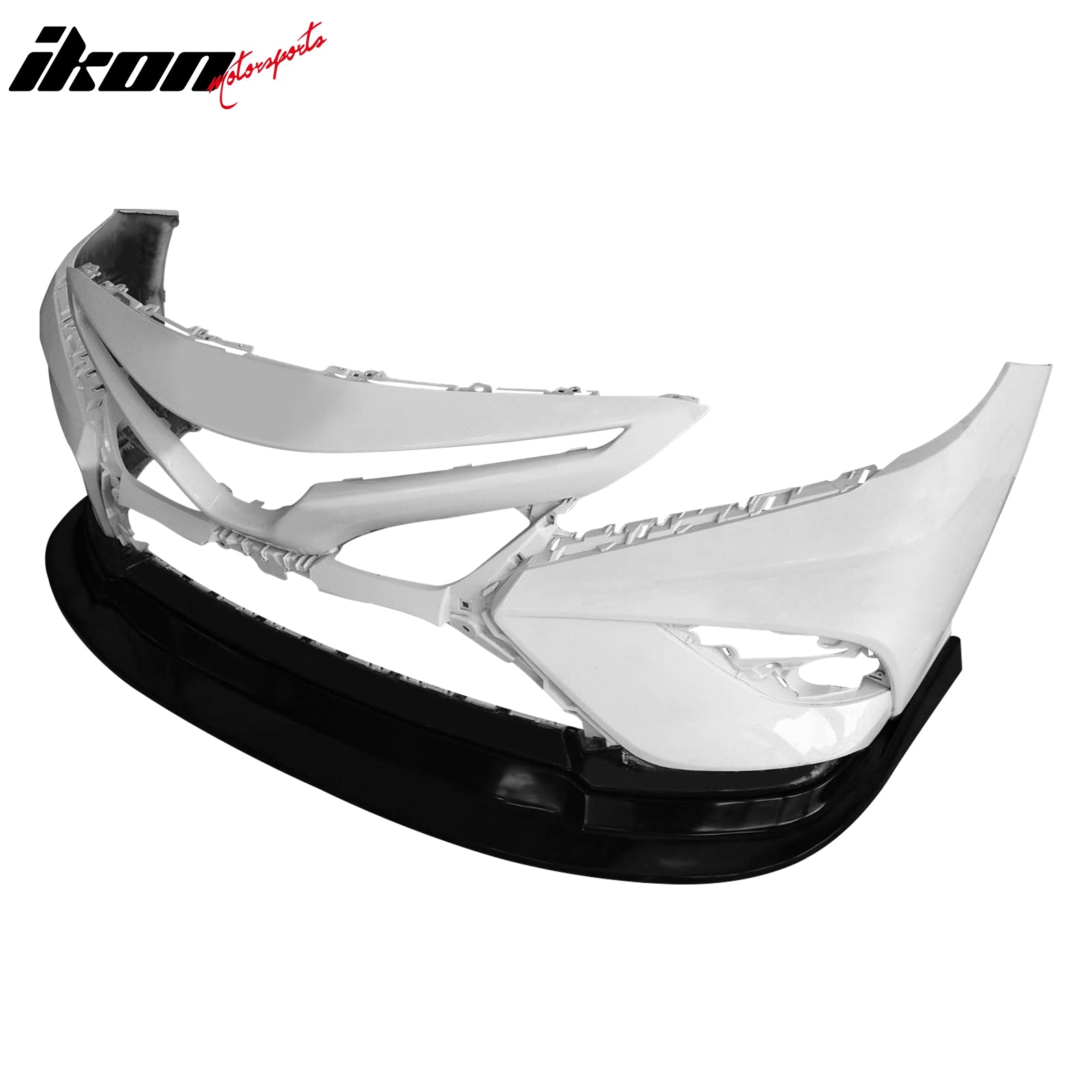 Fits 18-20 Toyota Camry SE XSE MDA Style PU Front Bumper Lip Spoiler Unpainted