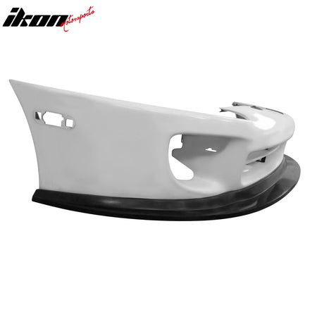 Fits 97-98 Toyota Supra Front Lip Air Dam Bottom Bumper Spoiler PU MDA Style