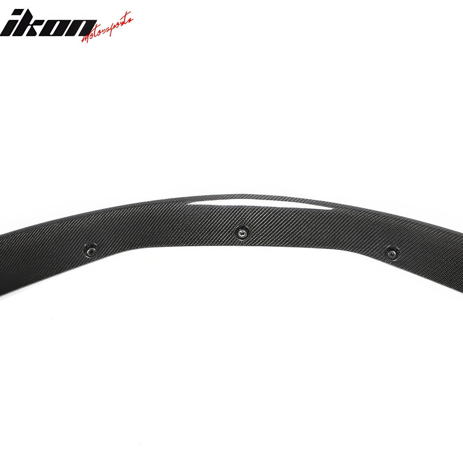 Fits 20-24 Toyota GR Supra A90 IKON Style Front Bumper Lip Gloss Carbon Fiber CF