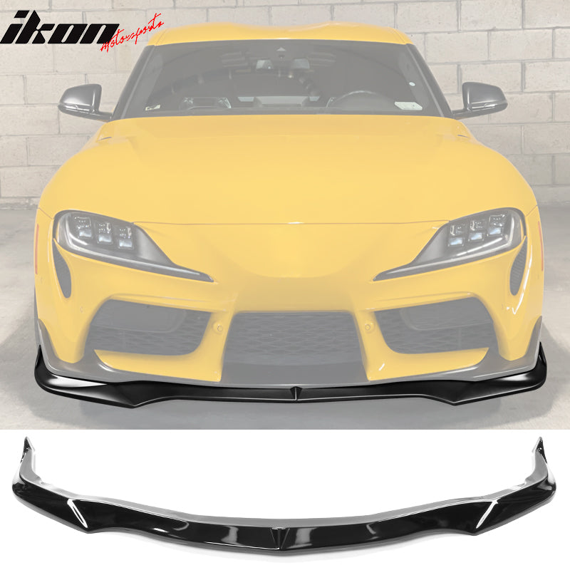 Fits 20-23 Toyota GR Supra A90 IKON Style Front Bumper Lip PP