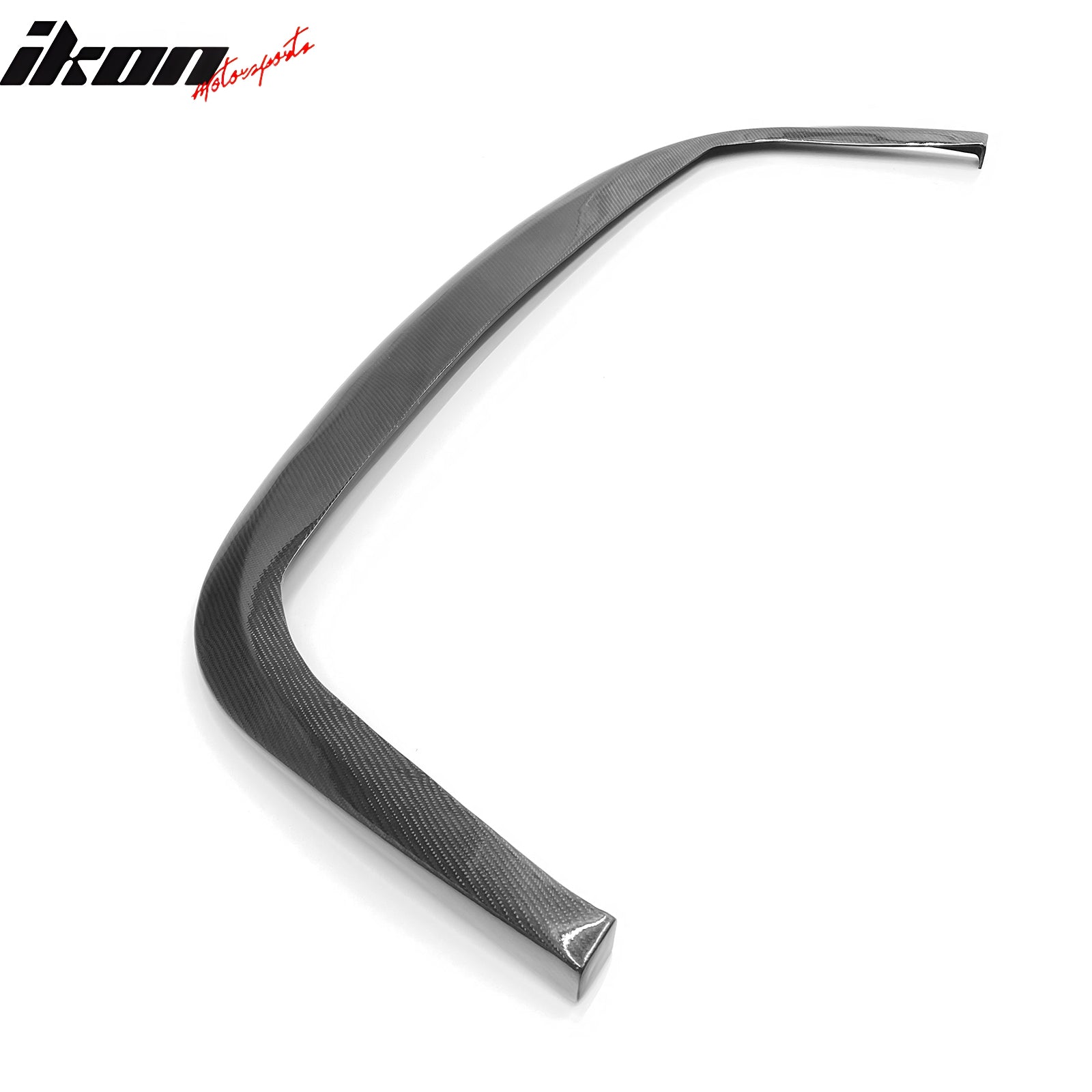 Universal Fitment CS STI  Style Carbon Fiber Black Front Bumper Lip Chin Spoiler