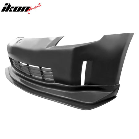 Fits 03-05 Nissan 350Z Z33 Front Bumper Bottom Lip Chin Splitter Unpainted PU