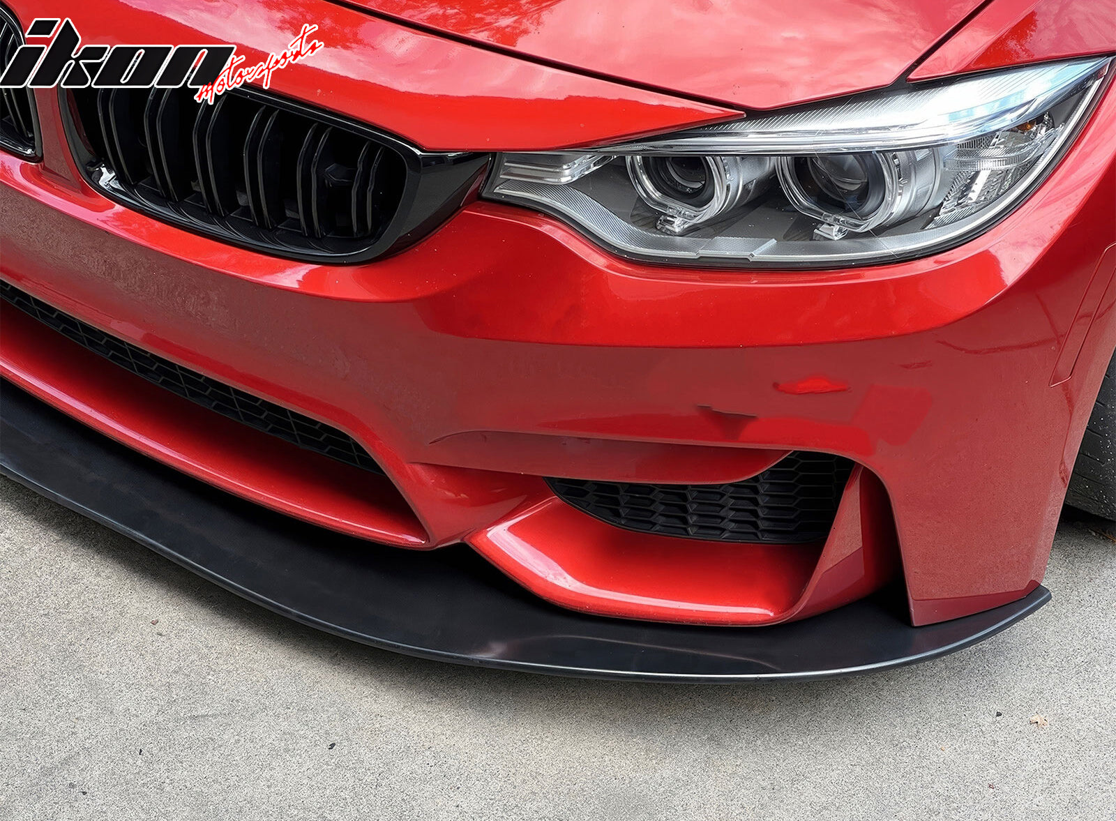 Fits 15-20 BMW F80 M3 F82 M4 Front Bumper Bottom Lip Splitter Unpainted PU