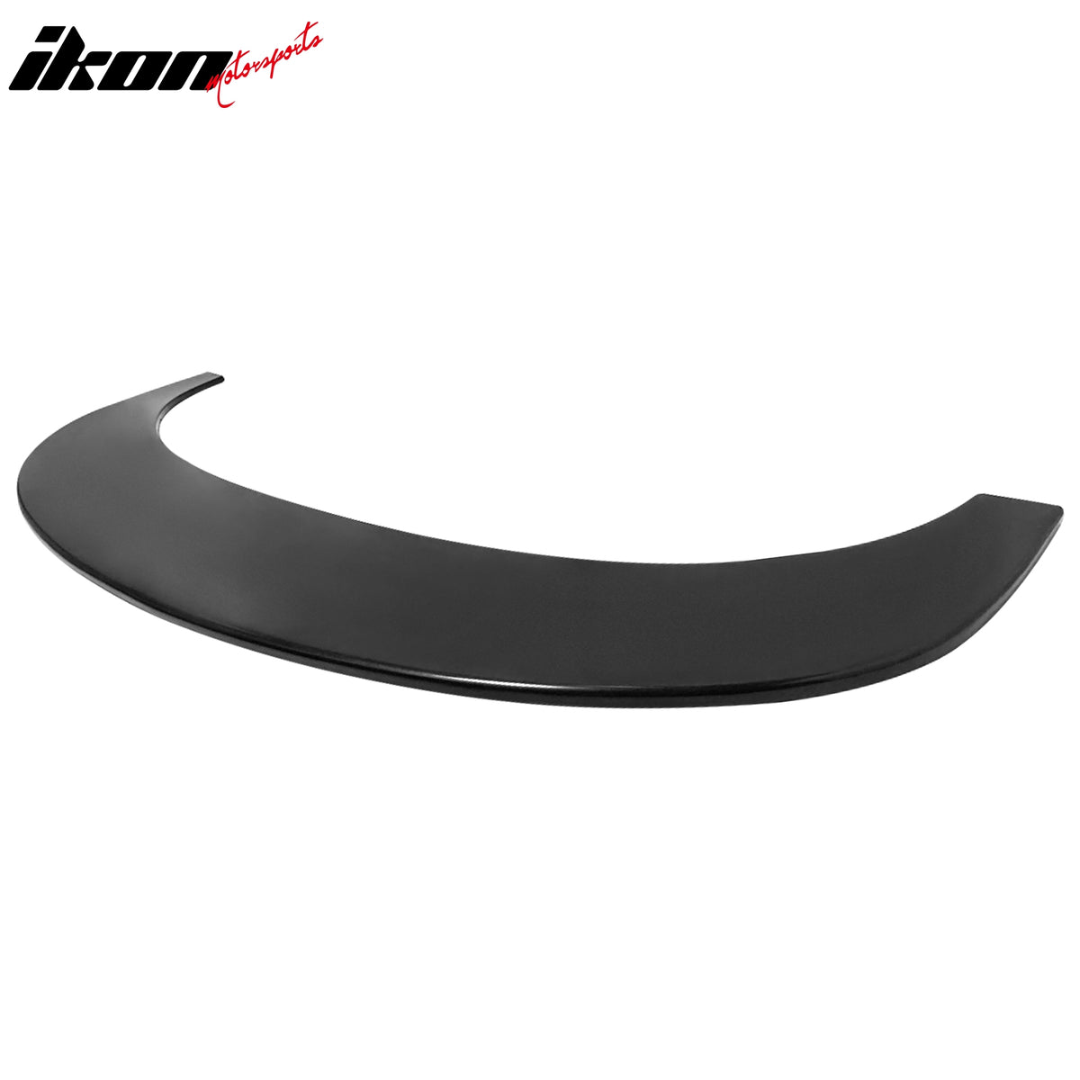 IKON MOTORSPORTS Front Bumper Lip, Universal Fit 67" x 24" Black PU Polyurethane Air Dam Chin Spoiler Protector Splitter, for Most Cars Sedan Coupe Hatchback Wagon 1PC