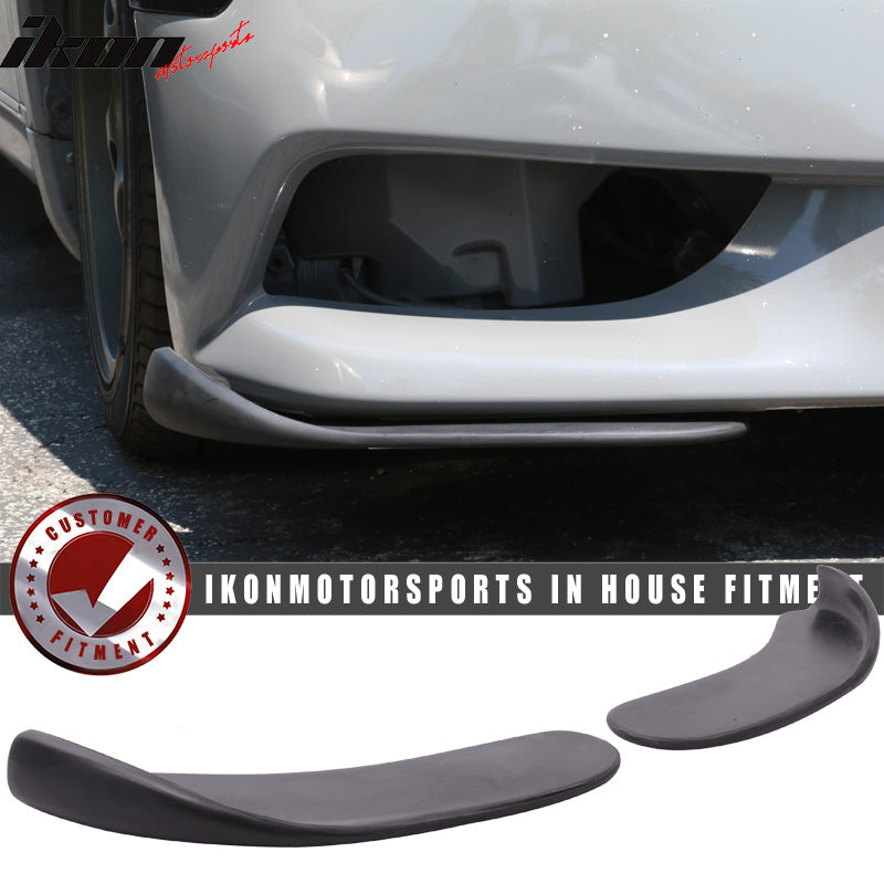 Universal Type 4 18 x 6.5in Front Bumper Lip Chin Splitter PU