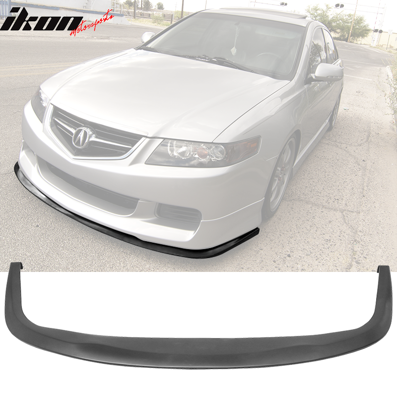 Universal CS Style Add On Front Bumper Lip Splitter Spoiler PU