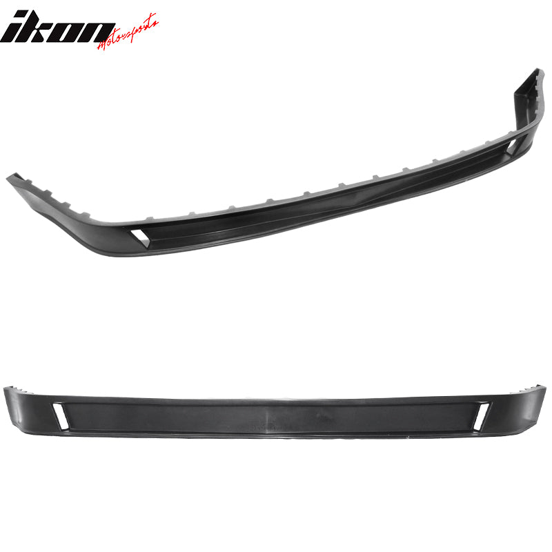 Front Bumper Lip Compatible With 1999-2004 Volkswagen Golf Mkiv, P2 Style PU Black Front Lip Spoiler Splitter by IKON MOTORSPORTS, 2000 2001 2002 2003