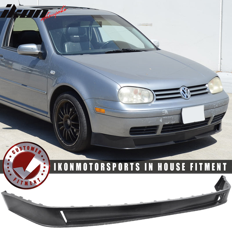 1999-2004 Volkswagen Golf MK4 P2 Style Unpainted Front Bumper Lip PU