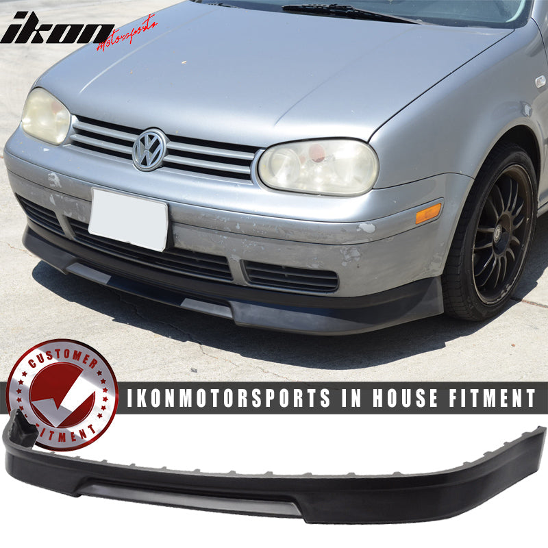 1999-2004 Volkswagen Golf MK4 P3 Style Unpainted Front Lip Splitter PU