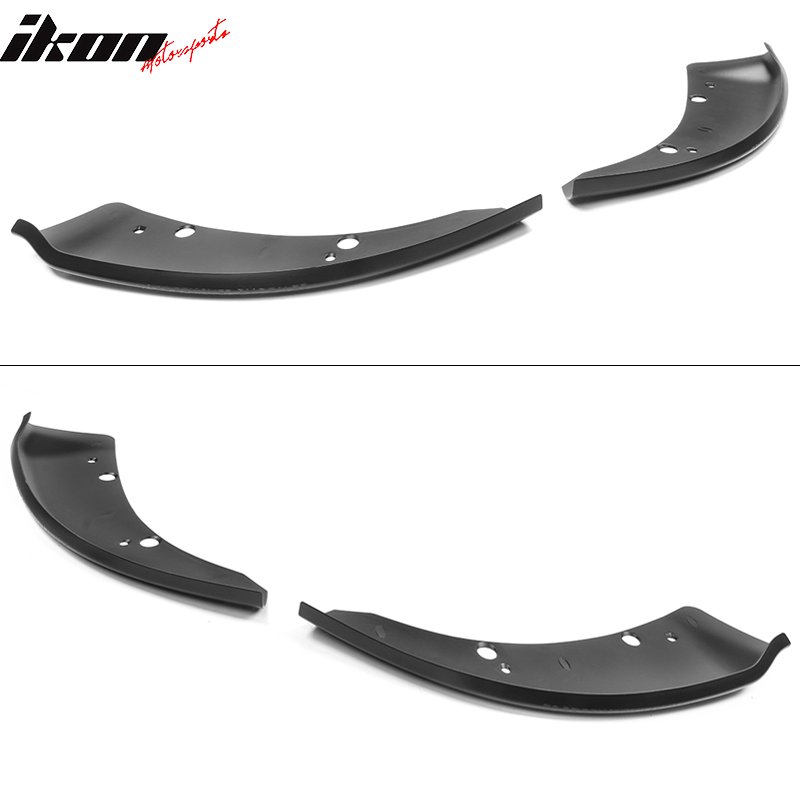 Fits 15-23 Dodge Charger SRT Scat Pack Front Bumper Lip Splitter Gloss Black