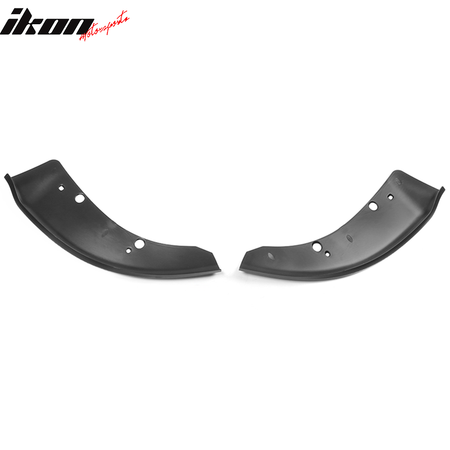 Fits 15-23 Dodge Charger SRT Scat Pack Front Bumper Lip Splitter Gloss Black