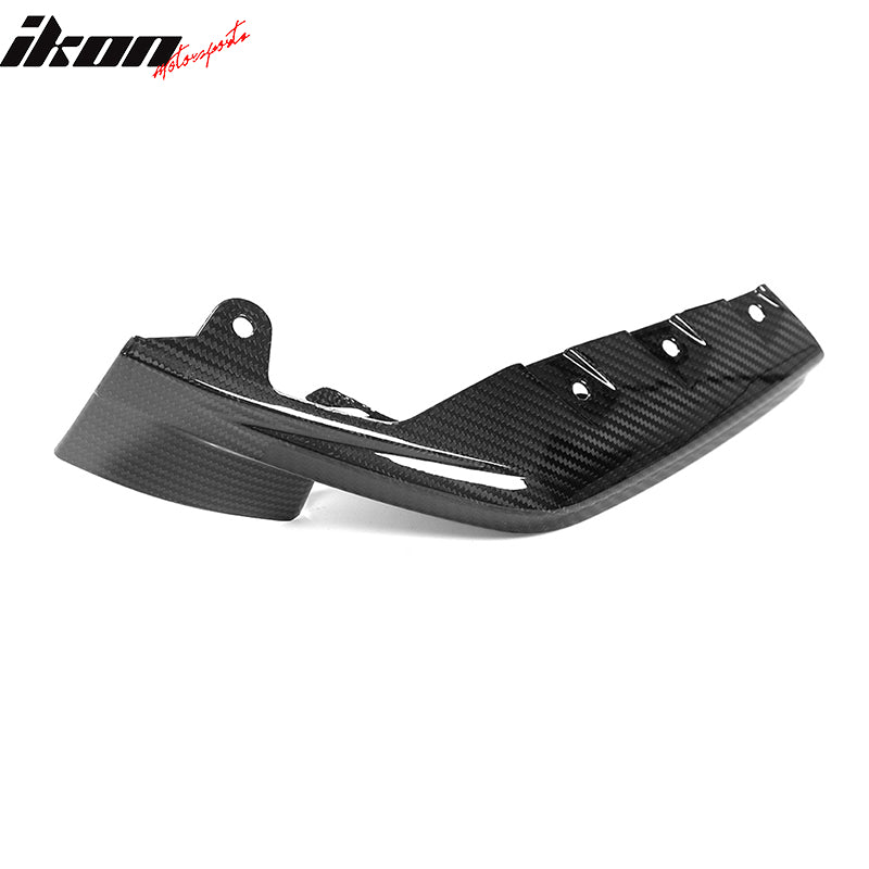 Fit 21-23 G80 M3 G82 G83 M4 OE Style Front Bumper Lip Splitters Dry Carbon Fiber