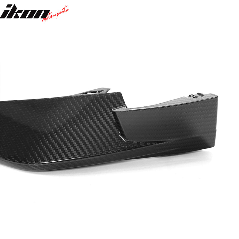 Fit 21-23 G80 M3 G82 G83 M4 OE Style Front Bumper Lip Splitters Dry Carbon Fiber