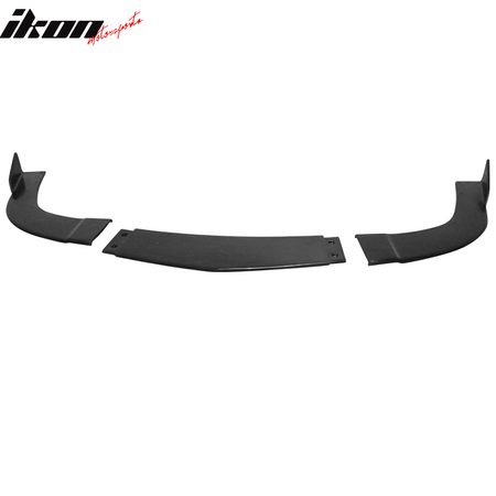 Fits 11-14 Chrysler 200 IKON Style Front Bumper Lip Spoiler Splitter Kit PU 3PCS