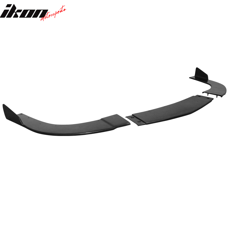 Fits 11-14 Chrysler 200 IKON Style Front Bumper Lip Spoiler Splitter Kit PU 3PCS