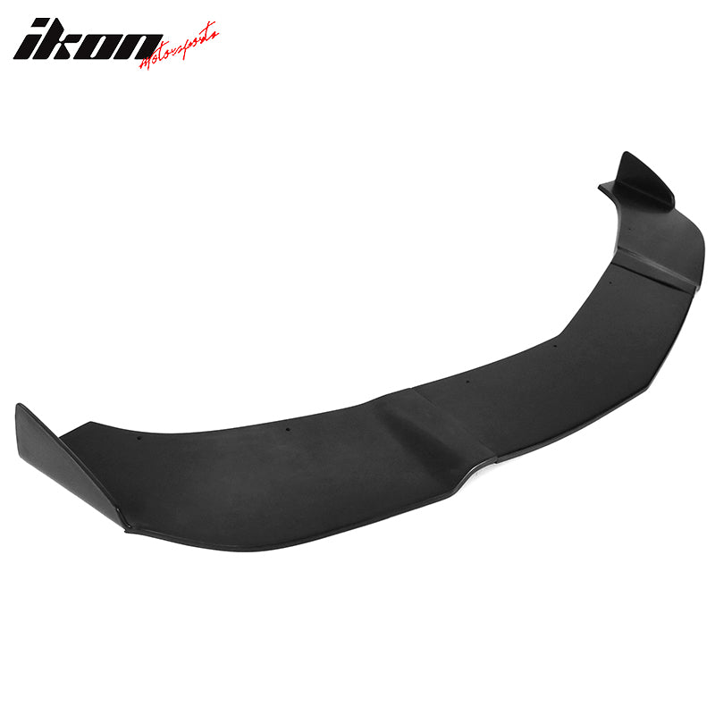 Fits 12-14 Dodge Charger SRT8 IKON Style 3PCS Front Bumper Lip Spoiler Kit PU