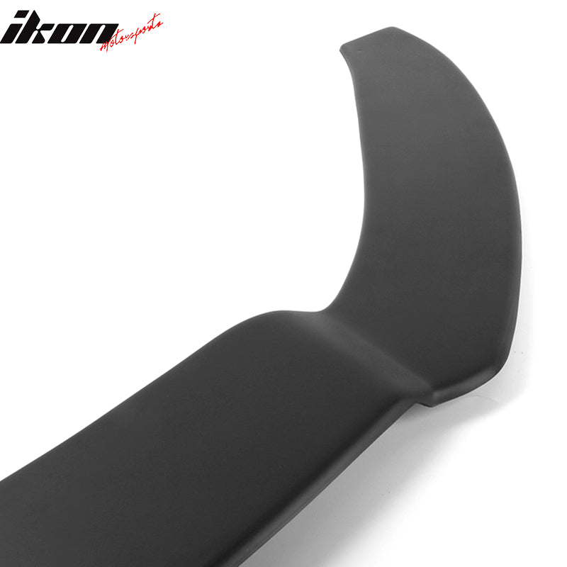 Fits 13-14 Ford Focus Front BumPer Lip Matte Black PP & Rods Carbon Fiber - CF