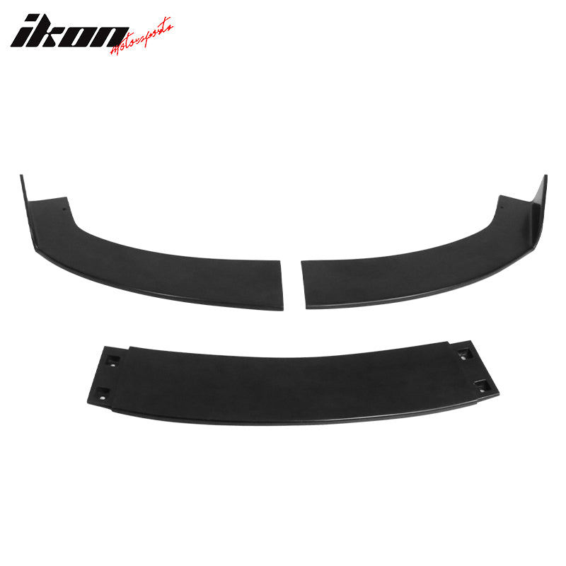 Fits 10-13 Infiniti G37 & 11-12 G25 Sedan IKON Front Bumper Lip Spoiler PU 3PCS