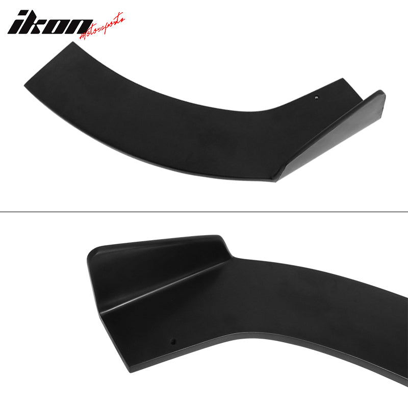 Fits 10-13 Infiniti G37 & 11-12 G25 Sedan IKON Front Bumper Lip Spoiler PU 3PCS