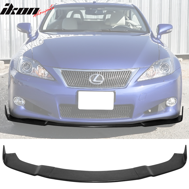 2010-2012 Lexus IS250 IS350 C IKON Style Front Bumper Lip Spoiler PU